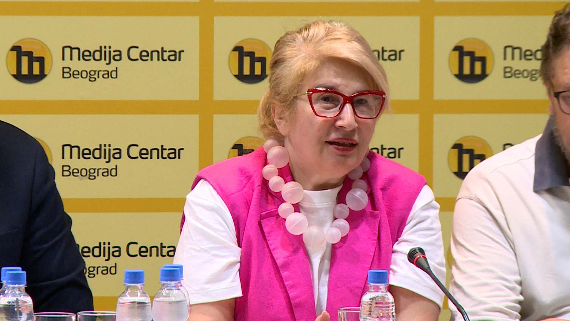 Beograd, Elmira Scerbakova ekspert UN za kreativne gradove i predsednica fondacije za Harmoniju i Mir, Sava Vladislavic Raguzinski je bio izuzetna licnost